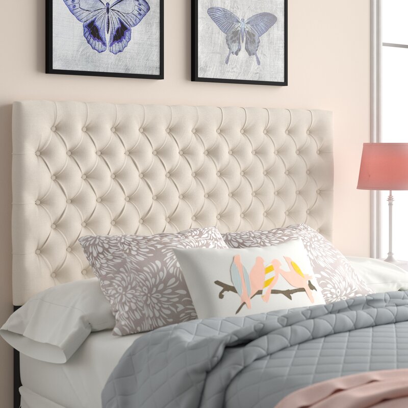 Willa Arlo Interiors Bennett Queen Upholstered Panel Headboard